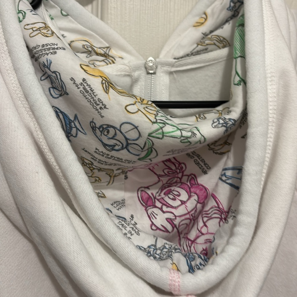 Disney ink and paint collection zip up sweatshirt - Picture 5 of 7